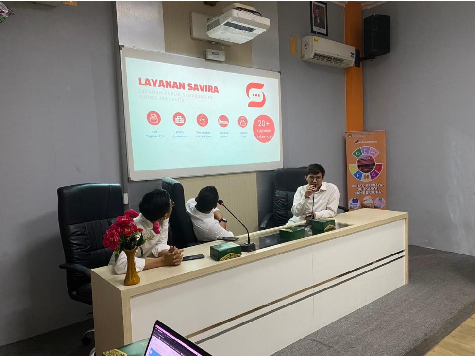 DISKOMINFO dan DPU Kota Semarang Bahas Integrasi Antara SAVIRA dan SIMODIS
